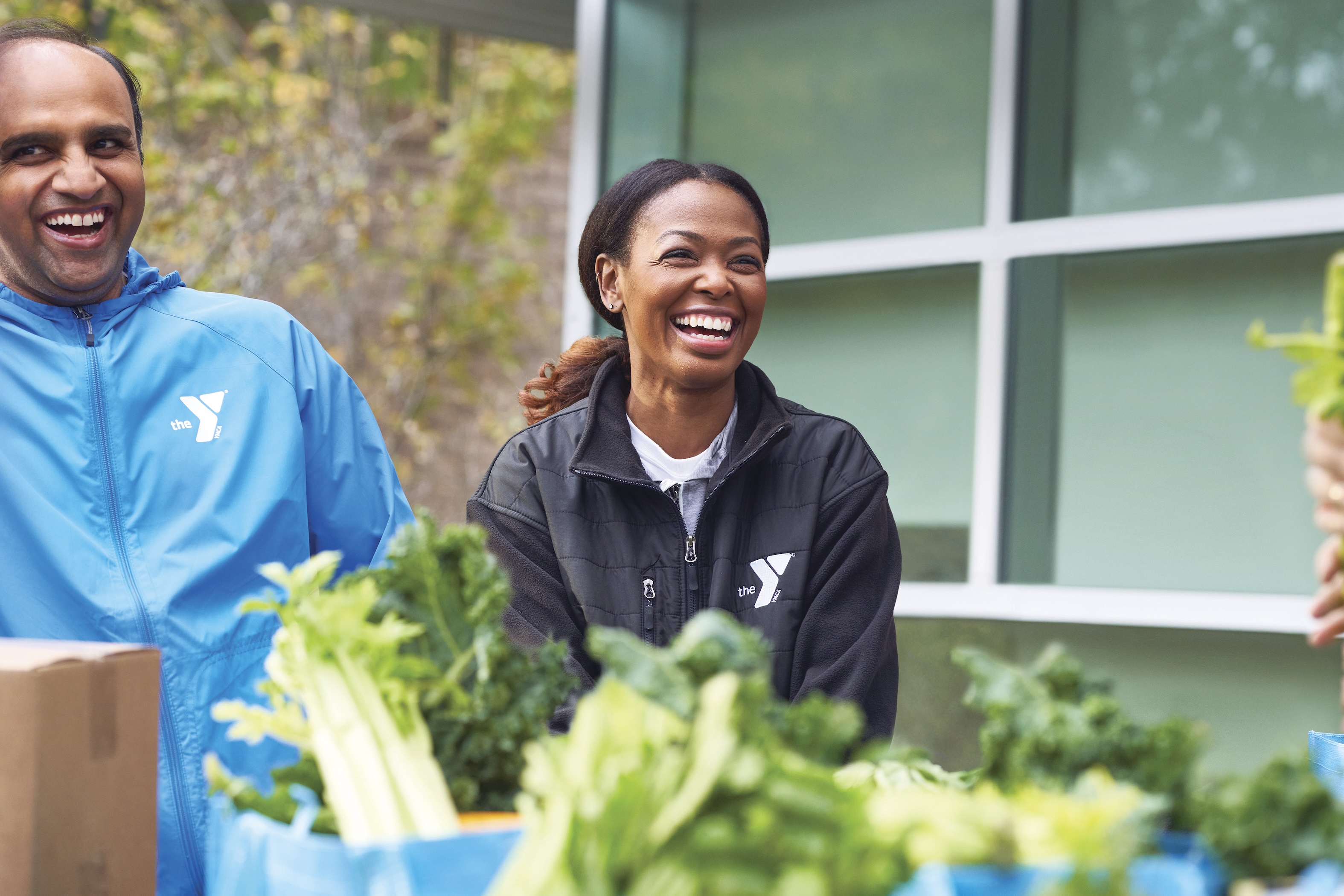 food drive ymca lettuce