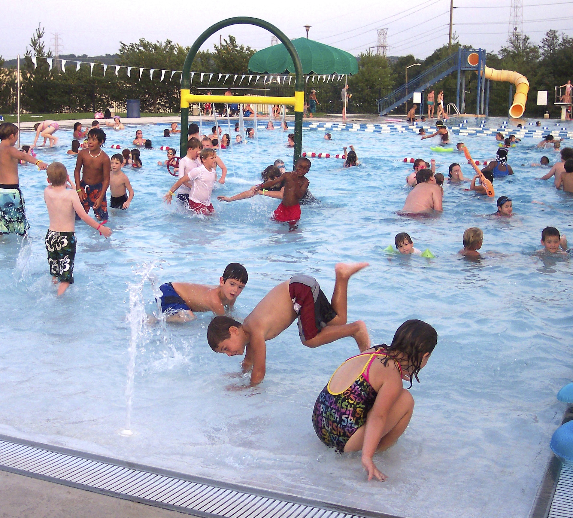 Cleveland outdoor swimming pool