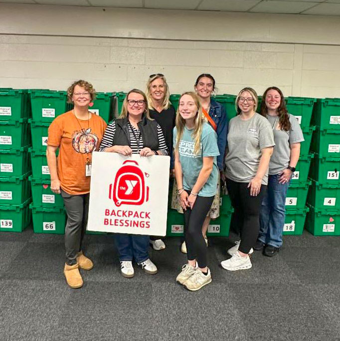 Ridgeland HS SGA volunteers 