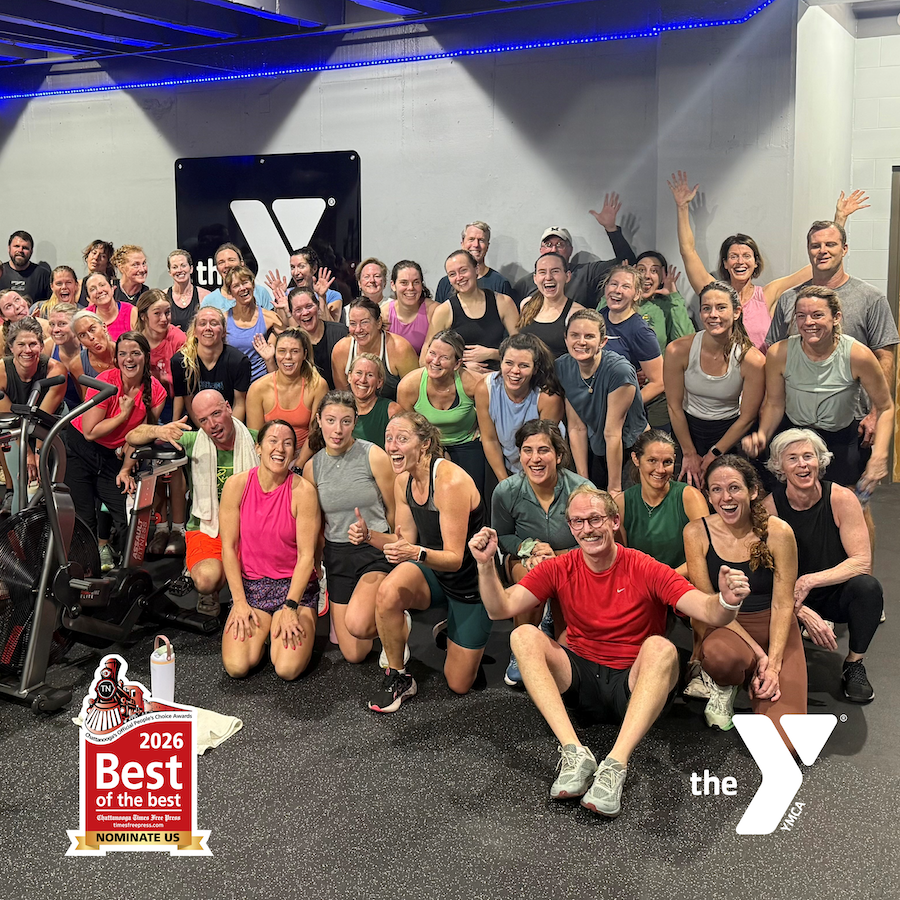 group exercise photo after class