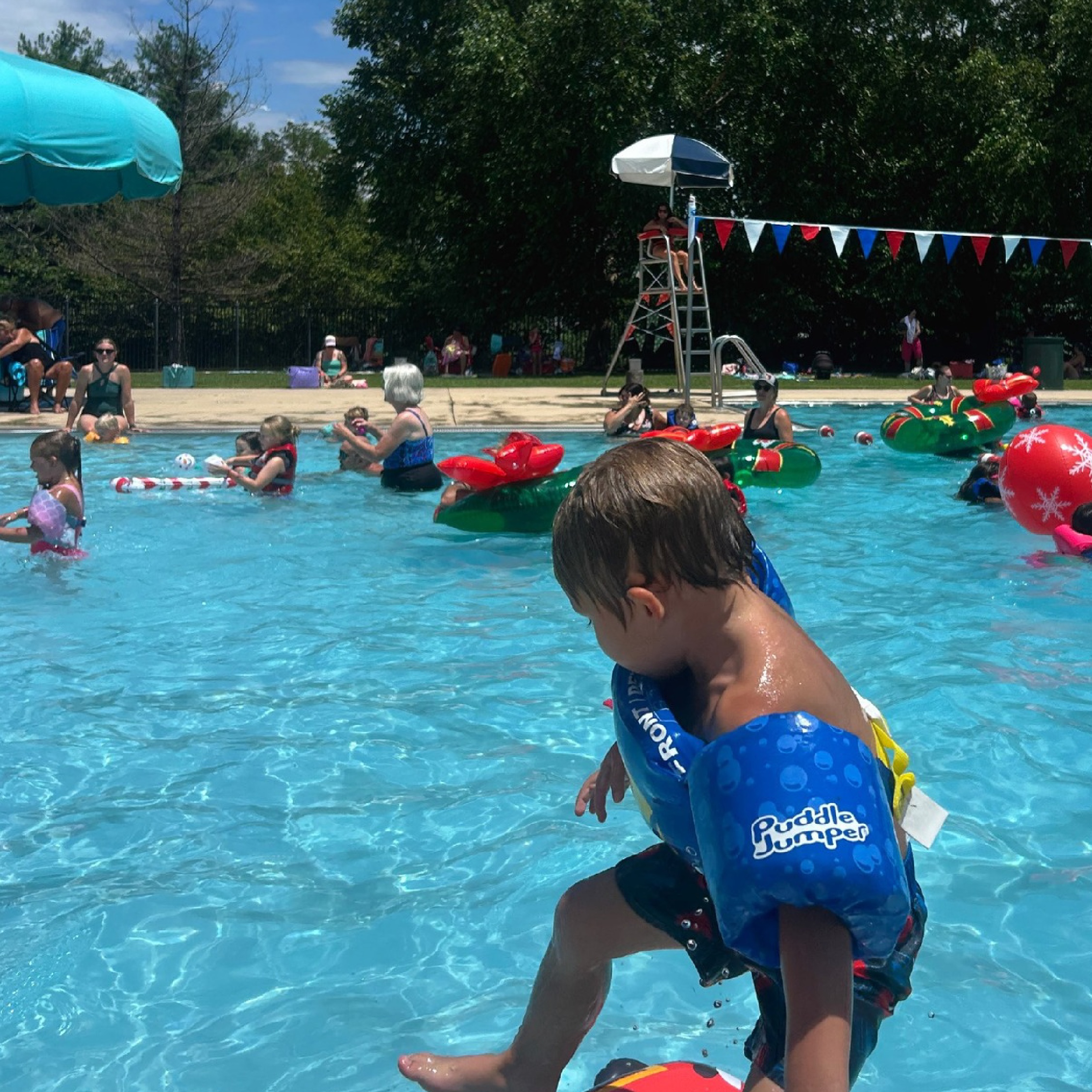 Cleveland YMCA July 4 Pool Party