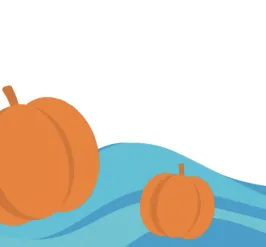 Floating pumpkin patch
