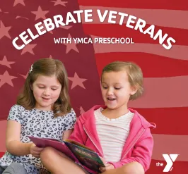 Veterans Day Celebration with YMCA Preschoolers