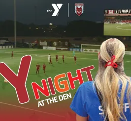 YMCA Night at the Red Wolves Den