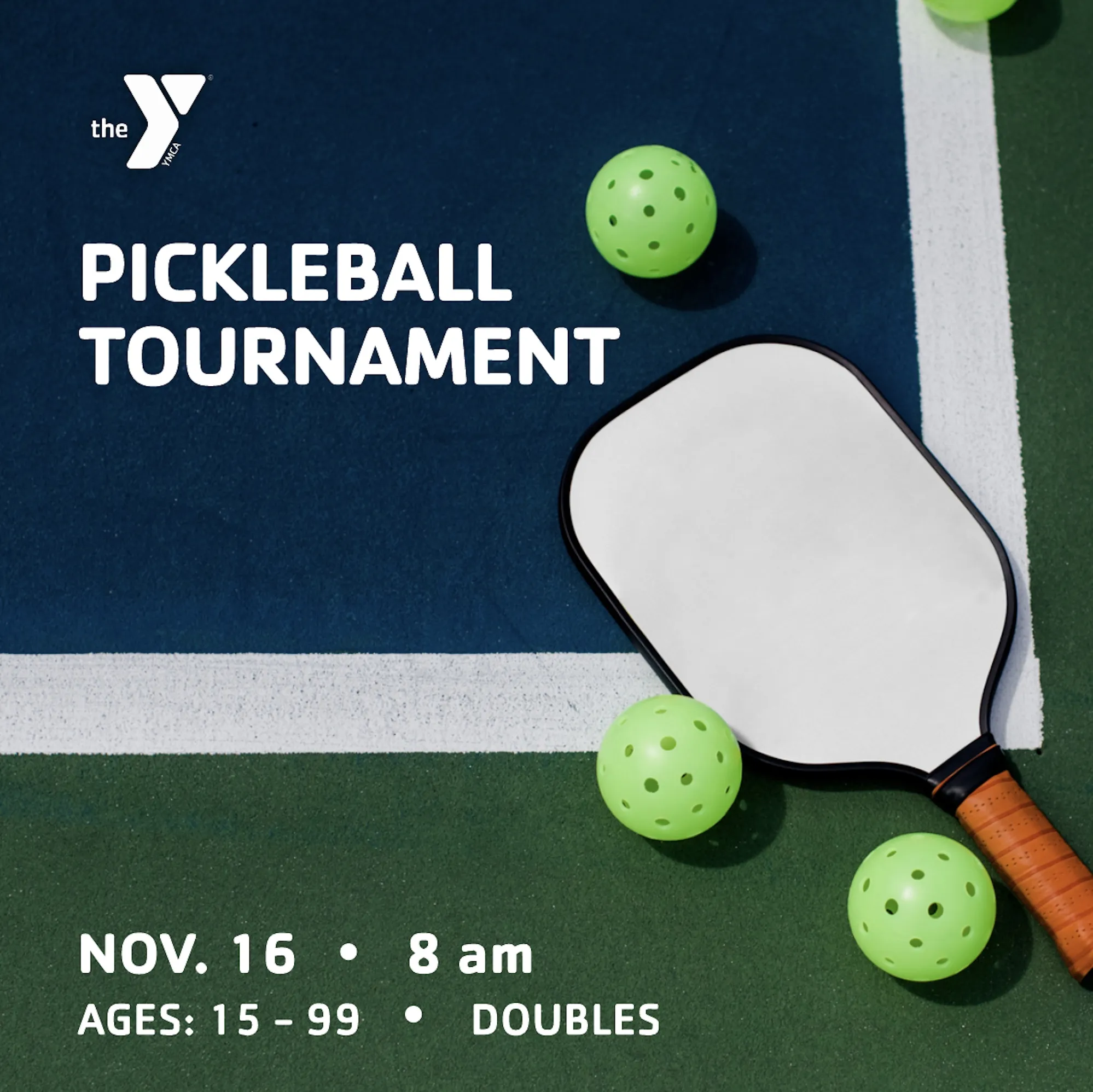 Pickleball Tournament Hamilton YMCA
