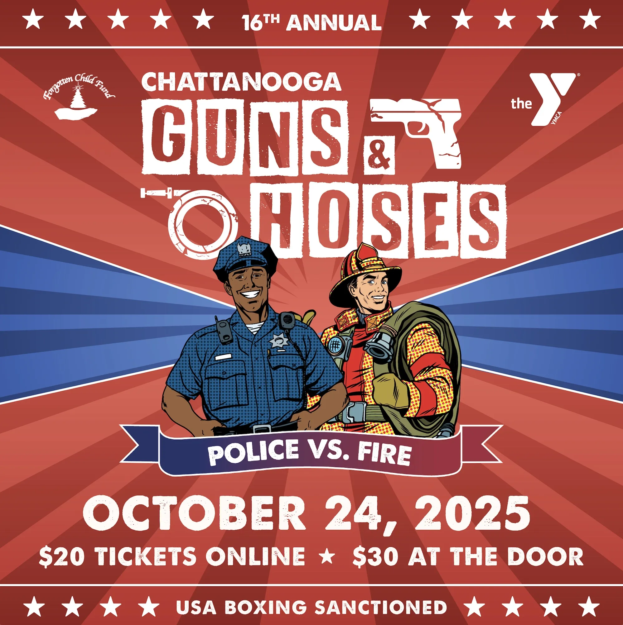 Chattanooga Guns and Hoses 2025