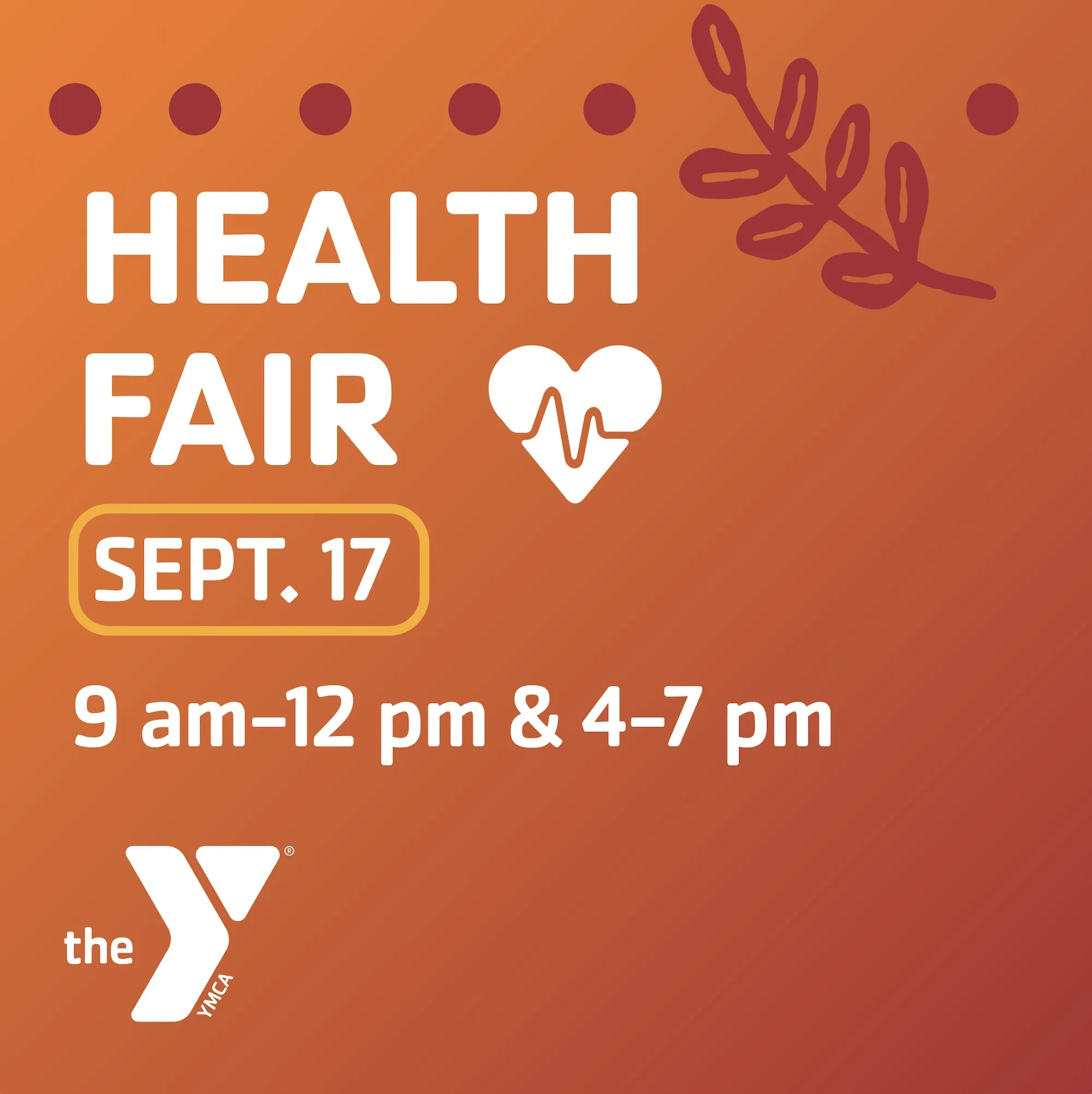 North River Family YMCA Health Fair
