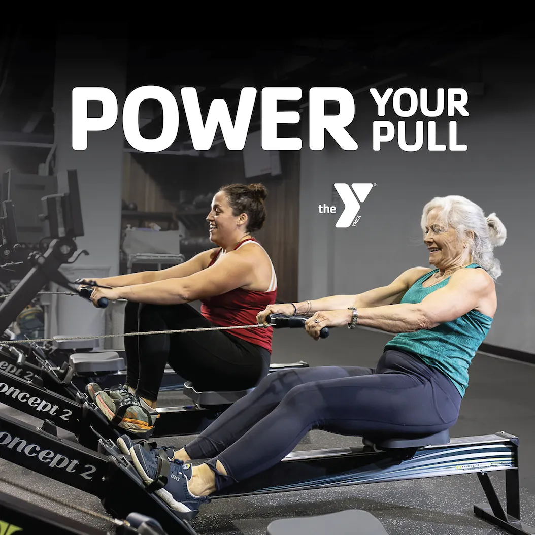 Two Women Rowing