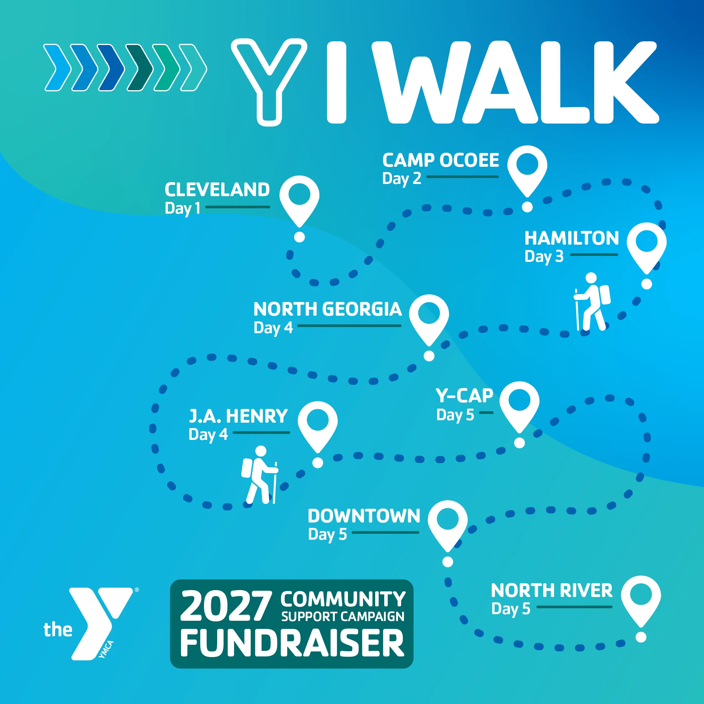 "Y" I WALK 2027 Fundraiser