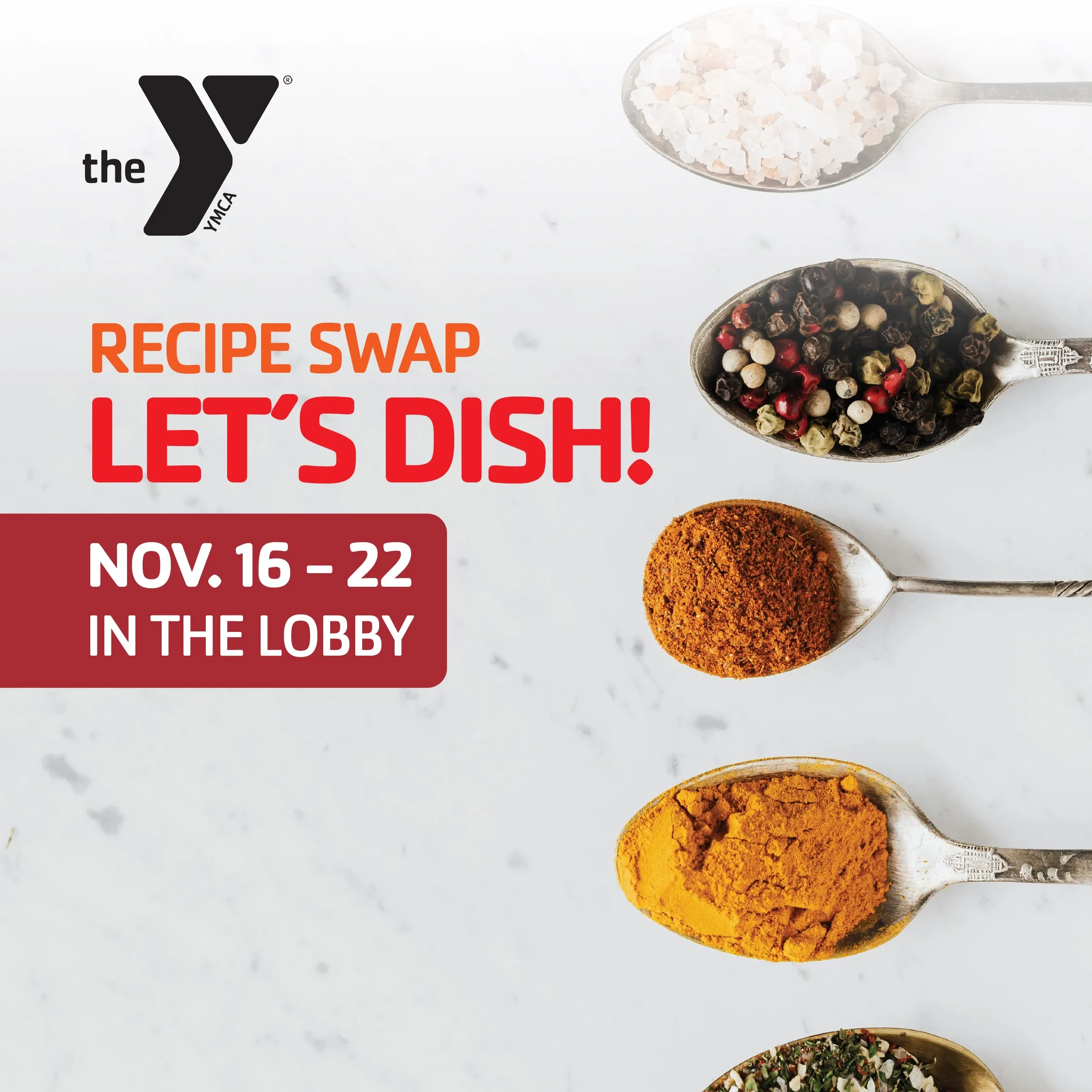 Ocoee Foundation YMCA Recipe Swap