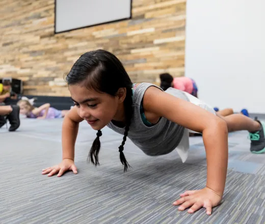 youth fitness class