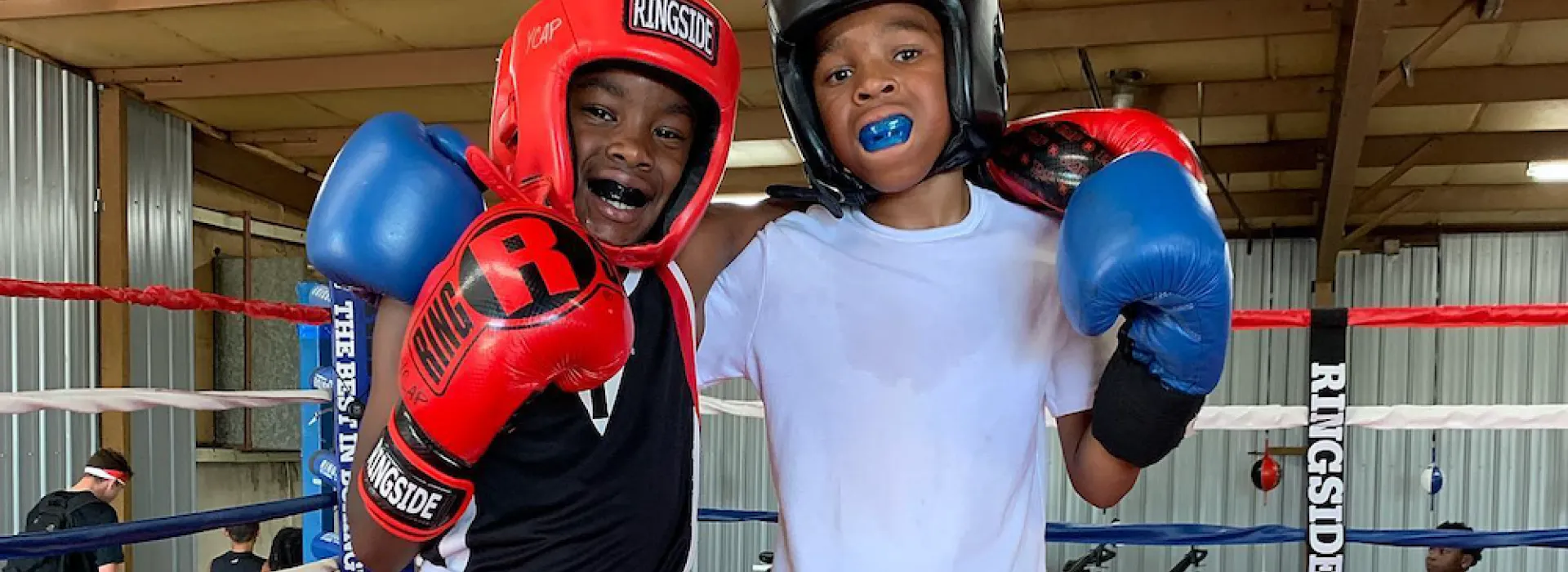 Y-CAP boxing participants